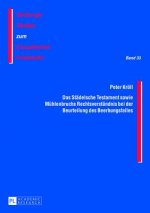 Das Staedelsche Testament sowie Muehlenbruchs Rechtsverstaendnis bei der Beurteilung des Beerbungsfalles