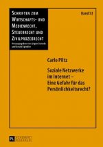 Soziale Netzwerke Im Internet - Eine Gefahr Fuer Das Persoenlichkeitsrecht?