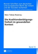 Die Koalitionsbetaetigungsfreiheit im gewandelten Kontext