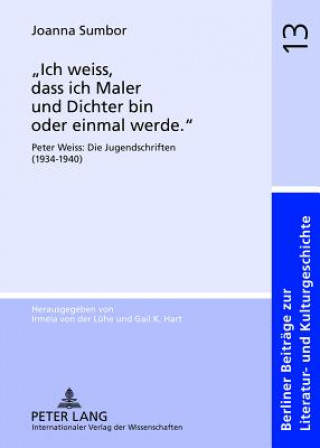 Â«Ich weiss, dass ich Maler und Dichter bin oder einmal werde.Â»