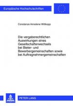 Vergaberechtlichen Auswirkungen Eines Gesellschafterwechsels Bei Bieter- Und Bewerbergemeinschaften Sowie Bei Auftragnehmergemeinschaften