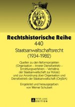 Staatsanwaltschaftsrecht (1934-1982)