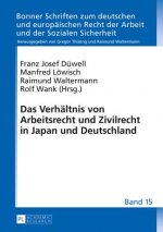 Verhaeltnis Von Arbeitsrecht Und Zivilrecht in Japan Und Deutschland