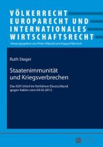 Staatenimmunitaet Und Kriegsverbrechen