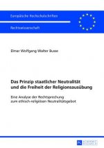 Das Prinzip staatlicher Neutralitaet und die Freiheit der Religionsausuebung