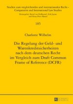 Regelung Der Geld- Und Warenkreditsicherheiten Nach Dem Deutschen Recht Im Vergleich Zum Draft Common Frame of Reference (Dcfr)
