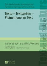Texte - Textsorten - Phaenomene Im Text