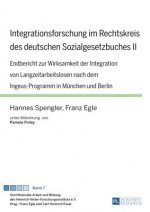 Integrationsforschung Im Rechtskreis Des Deutschen Sozialgesetzbuches II