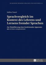 Sprachvergleich Im Kontext Des Lehrens Und Lernens Fremder Sprachen