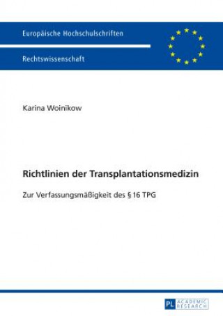 Richtlinien Der Transplantationsmedizin