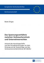 Das Spannungsverhaltnis Zwischen Verbraucherschutz Und Unternehmerrechten