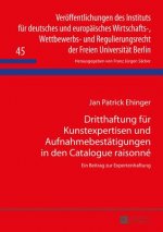 Dritthaftung Fuer Kunstexpertisen Und Aufnahmebestaetigungen in Den Catalogue Raisonne