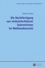 Die Rechtfertigung Von Nichtanfechtbaren Subventionen Im Welthandelsrecht