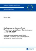 Die Kassenartenubergreifende Vereinigung Gesetzlicher Krankenkassen Nach  171a Sgb V