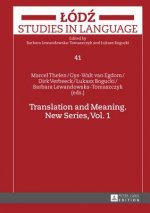 Translation and Meaning