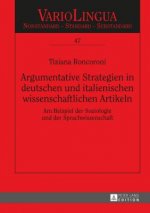 Argumentative Strategien in deutschen und italienischen wissenschaftlichen Artikeln; Am Beispiel der Soziologie und der Sprachwissenschaft
