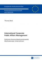 International Corporate Public Affairs Management