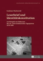 Leserbrief Und Identitaetskonstitution