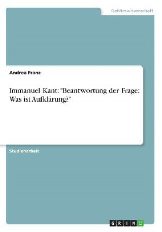 Immanuel Kant: 