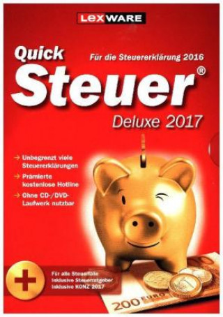 QuickSteuer Deluxe 2017, DVD-ROM