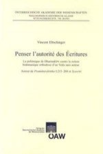 Penser l´autorité des Écritures