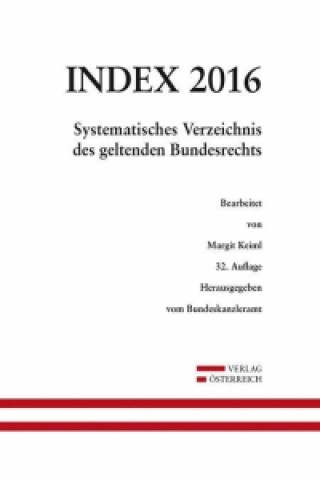 Index Bundesrecht 2016