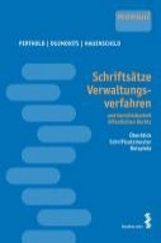 Schriftsätze Verwaltungsverfahren und Gerichtsbarkeit öffentlichen Rechts