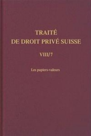 Schweizerisches Privatrecht / Handelsrecht / Les papiers-valeurs