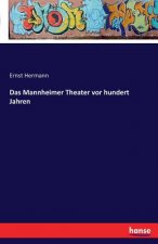 Mannheimer Theater vor hundert Jahren