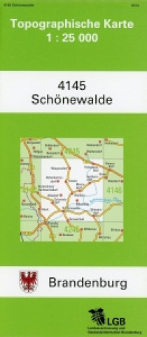 Schönewalde 1 : 25 000