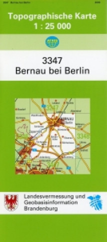 Bernau bei Berlin 1 : 25 000