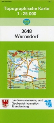 Wernsdorf 1 : 25 000