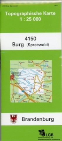 Burg (Spreewald) 1 : 25 000