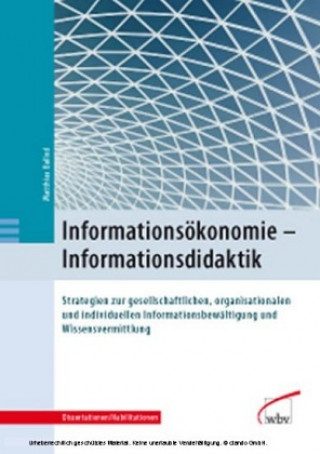 Informationsökonomie - Informationsdidaktik