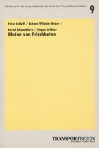 Bluten von Frischbeton