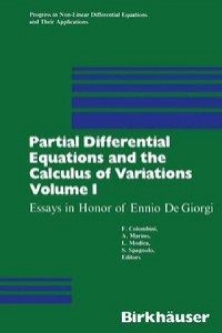 Partial Differential Equations and the Calculus of Variations 1