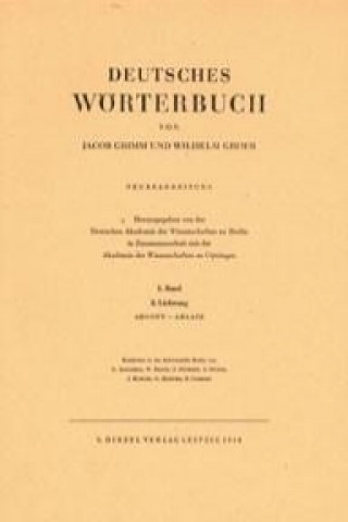 Grimm, Dt. Wörterbuch Neubearbeitung