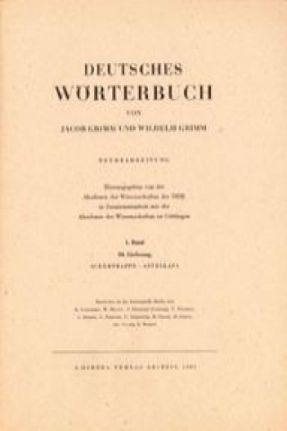 Grimm, Dt.  Wörterbuch Neubearbeitung