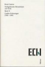 Nachgelassene Manuskripte und Texte / Goethe Vorlesungen (1940-1941)