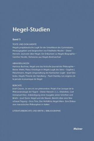 Hegel-Studien / Hegel-Studien