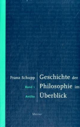 Geschichte der Philosophie im Überblick 1