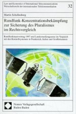 Rundfunk-Konzentrationsbekämpfung zur Sicherung des Pluralismus im Rechtsvergleich