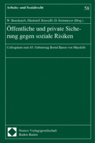 Öffentliche und private Sicherung gegen soziale Risiken