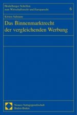 Das Binnenmarktrecht der vergleichenden Werbung