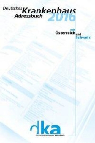 dka CD Buchausgabe Deutsches Krankenhaus Adressbuch 2016