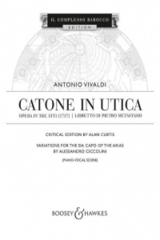 Catone in Utica. Klavierauszug