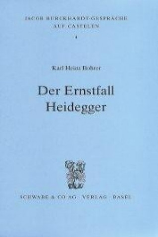 Der Ernstfall Heidegger