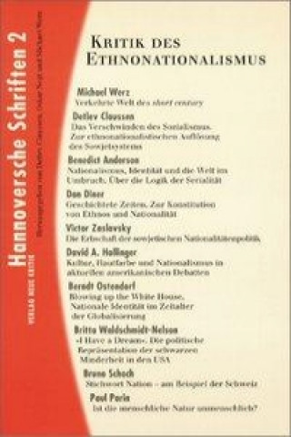 Hannoversche Schriften 2. Kritik des Ethnonationalismus