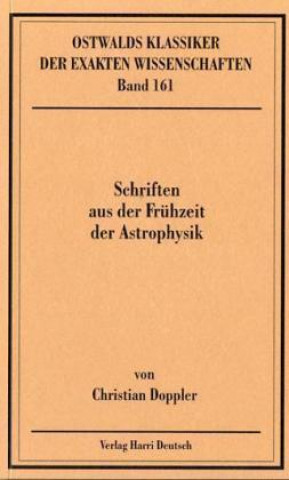 Schriften aus der Frühzeit der Astrophysik (Doppler)