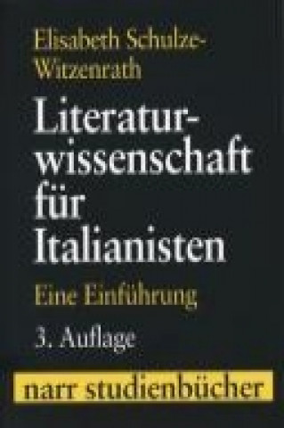 Literaturwissenschaft für Italianisten